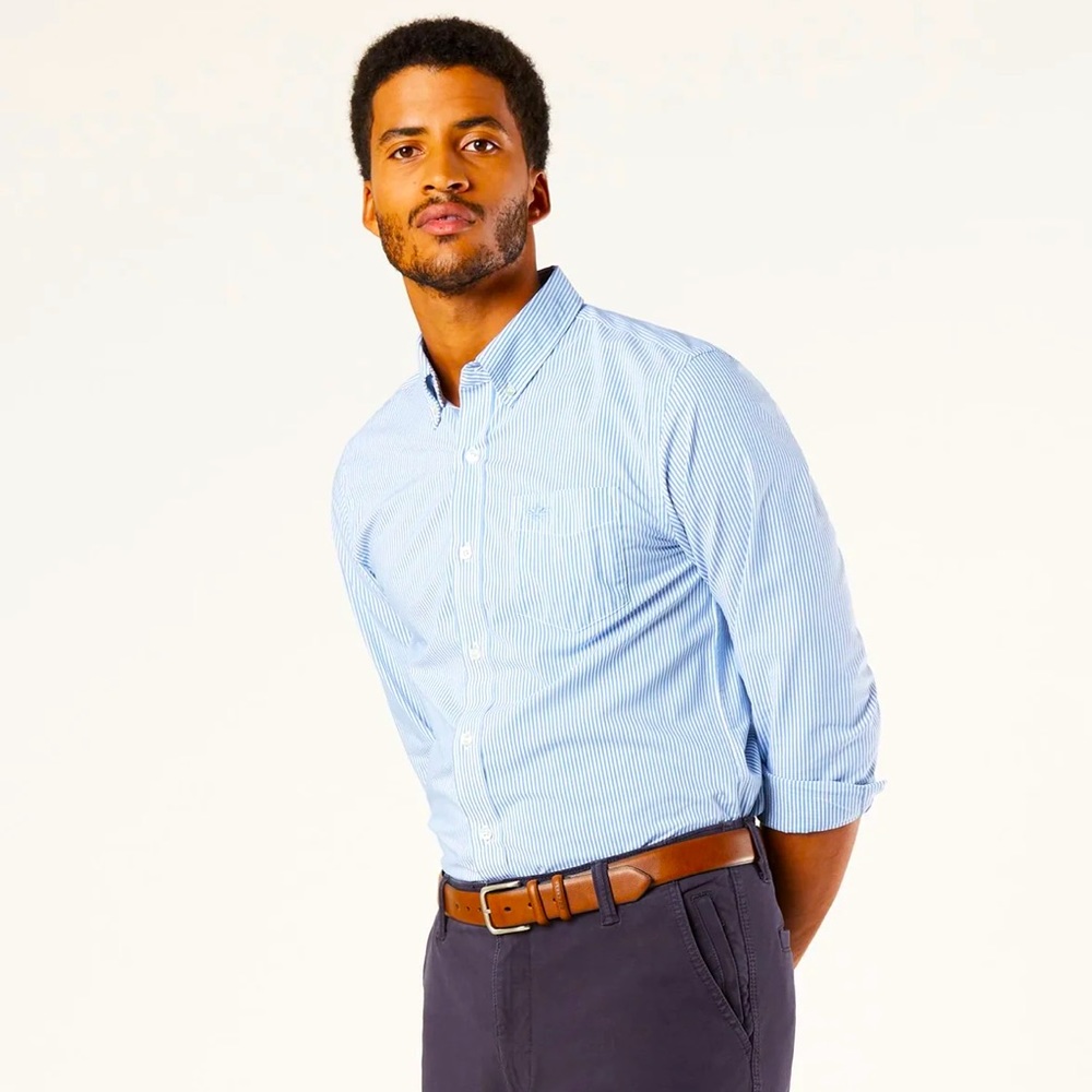 Dockers Signature Comfort Flex Button-Up Shirt